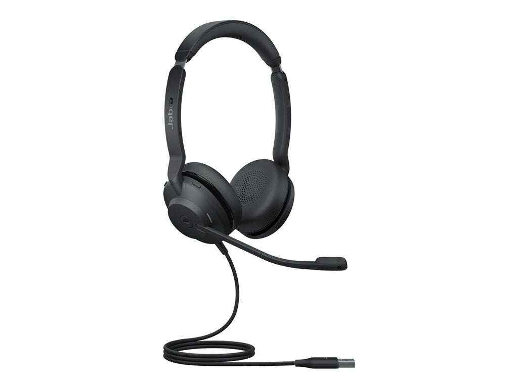 Jabra Evolve2 30 SE MS Stereo - Headset - on-ear - wired - USB-A - noise isolating - Certified for Microsoft Teams 23189-999-979