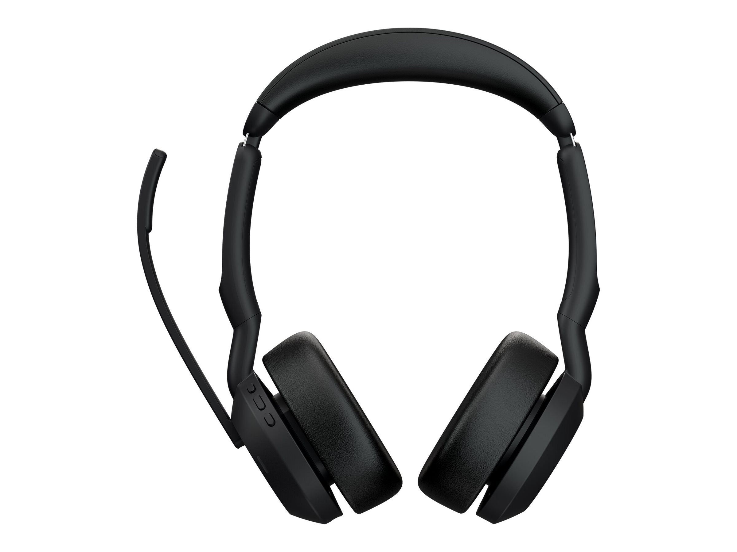 Jabra Evolve2 55 MS Stereo - Headset - on-ear - Bluetooth - wireless - active noise canceling - USB-A via Bluetooth adapter - 25599-999-989-01