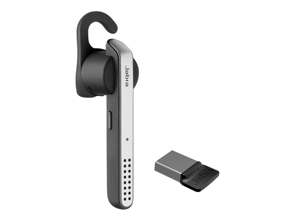 Jabra STEALTH UC - Headset - in-ear - over-the-ear mount - Bluetooth - wireless - NFC - active noise canceling 5578-230-109