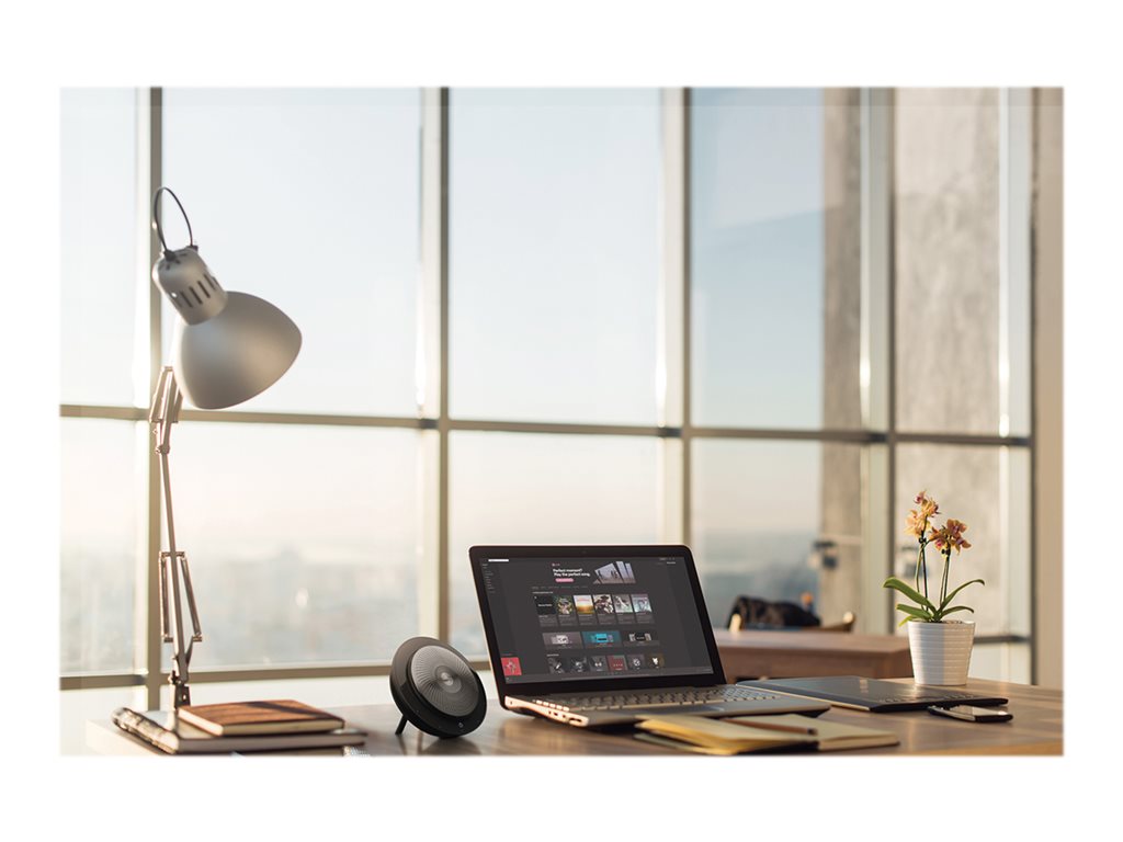 Jabra Speak 710-MS Wired/Wireless Bluetooth Speakerphone - Skype for Business 7710-309