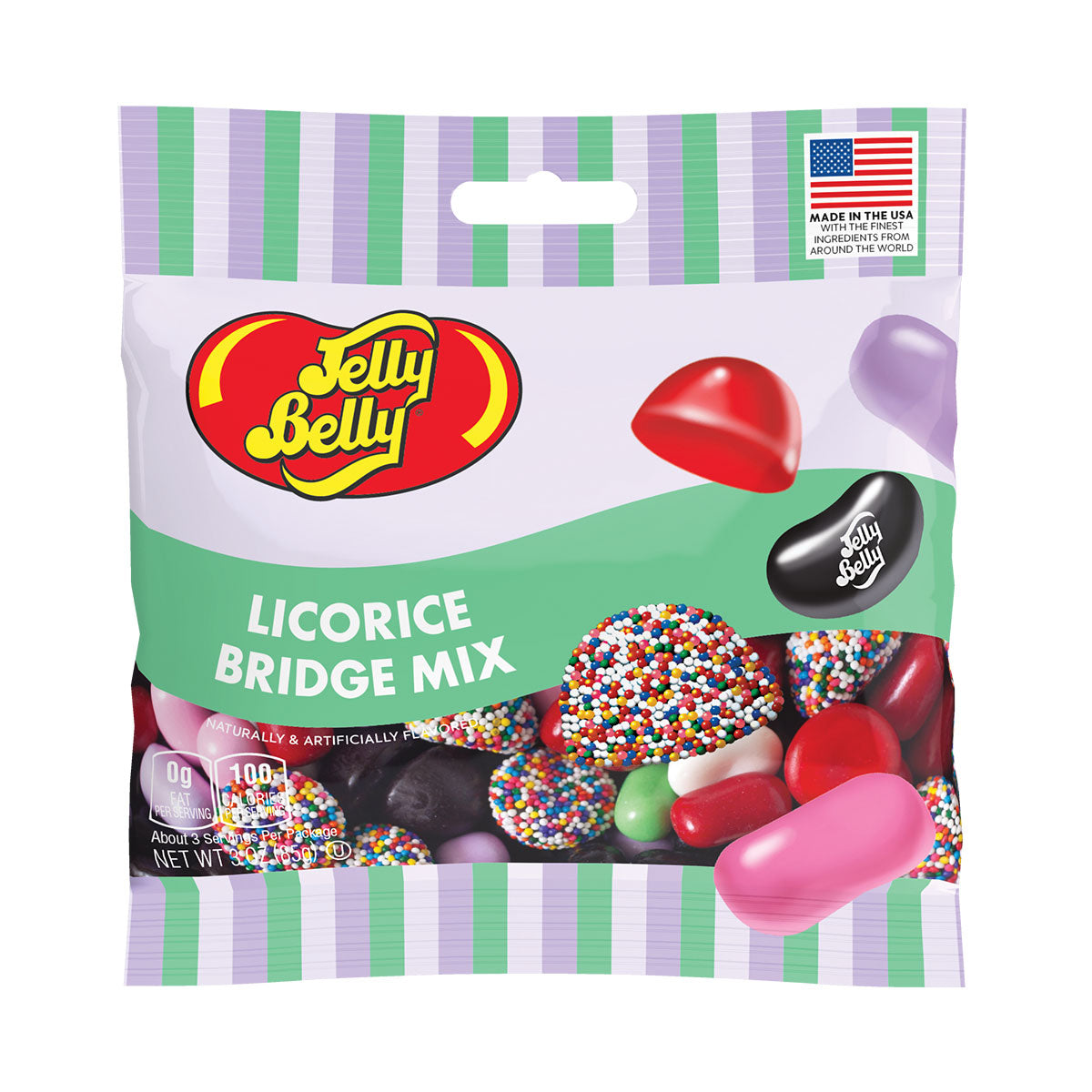 Jelly Belly Licorice Bridge Mix 3 oz
