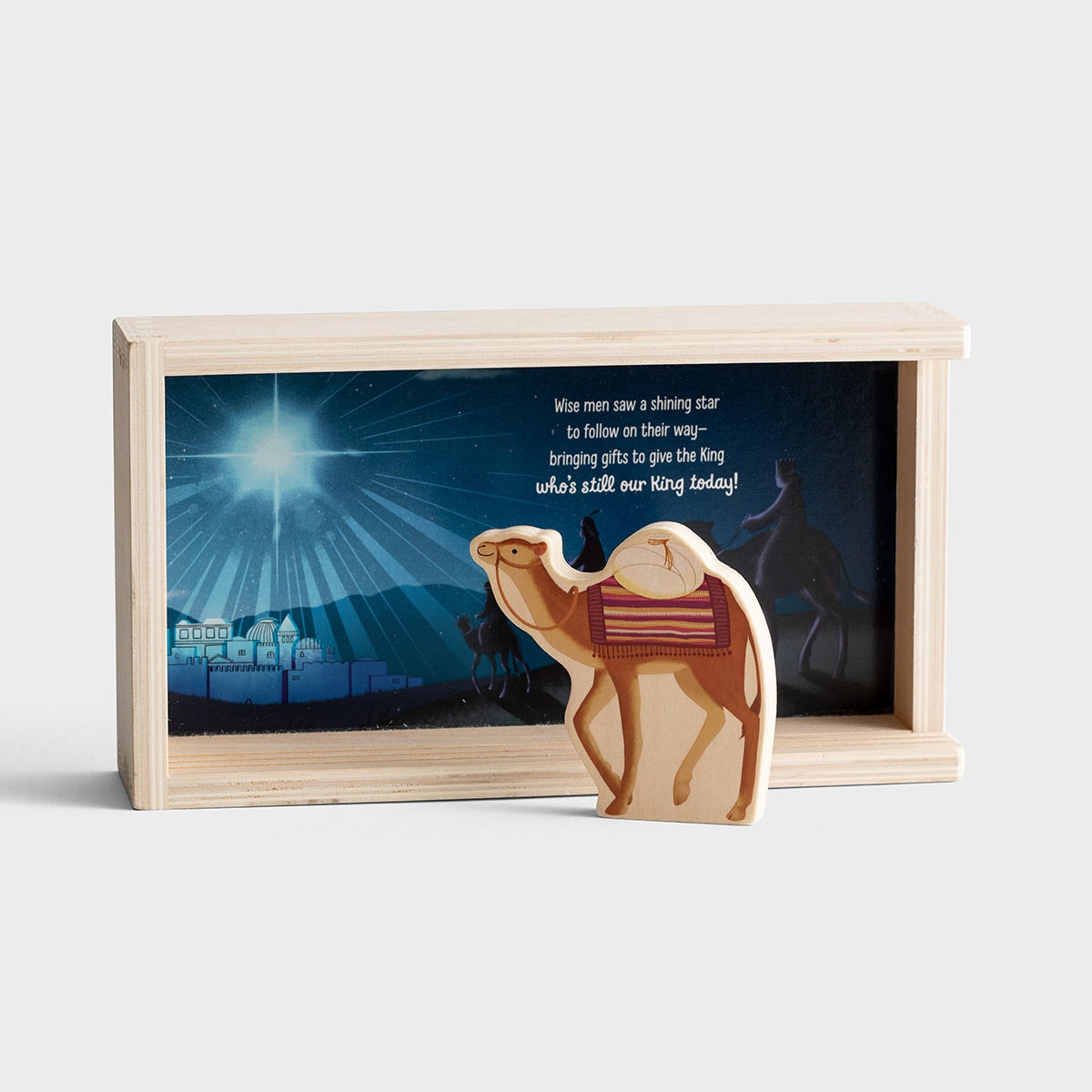 Jesus Is Born - Biblebox Nativity Set