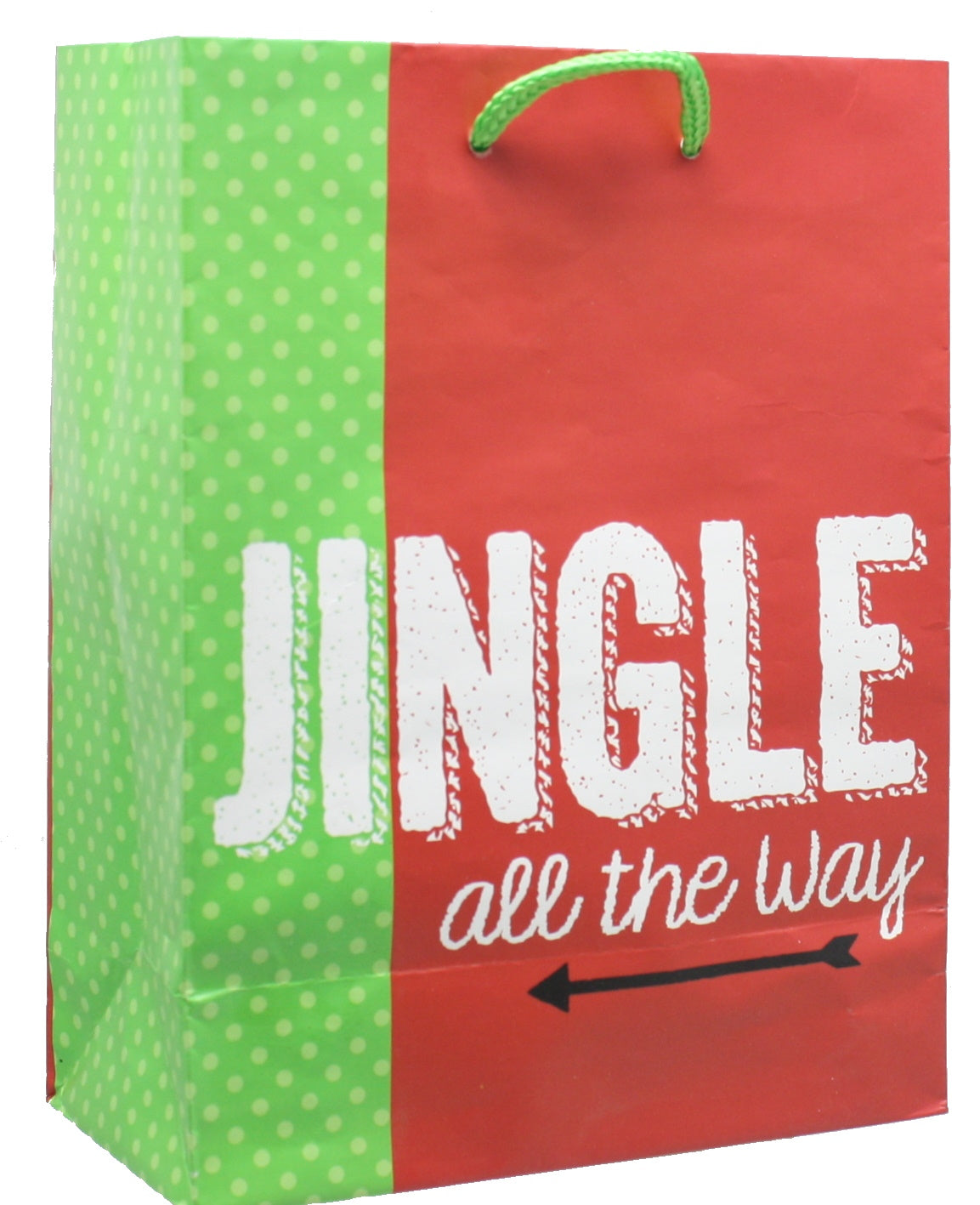 Jingle All The Way Gift Bag With Tissue