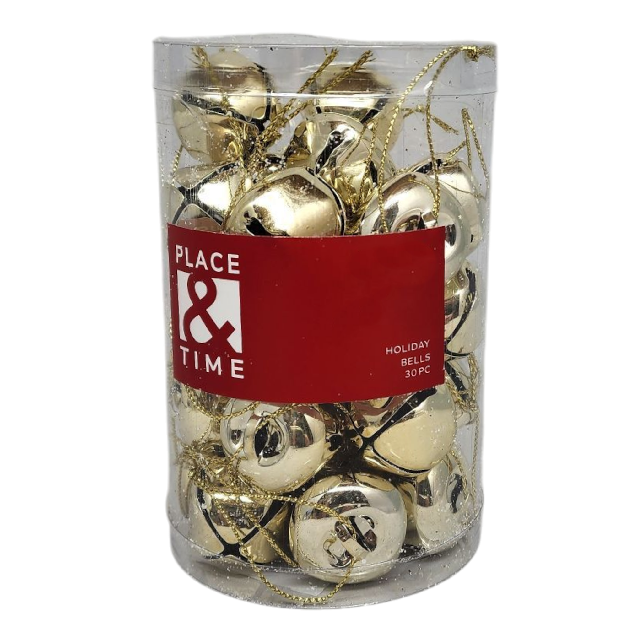 Jingle Bells (30 pack) - 30mm - Gold