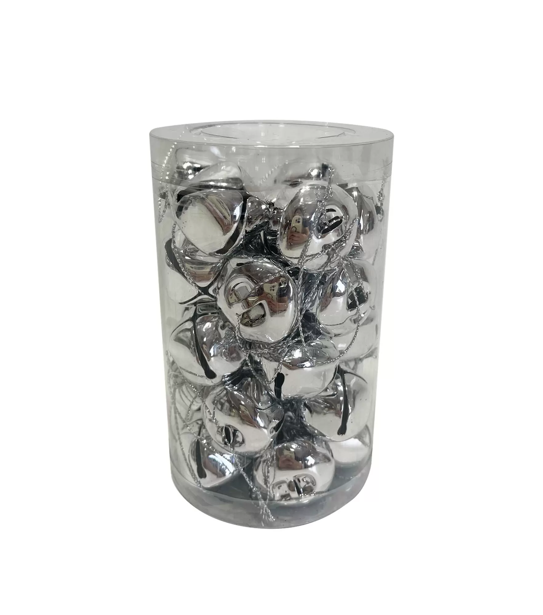 Jingle Bells (30 pack) - 30mm - Silver