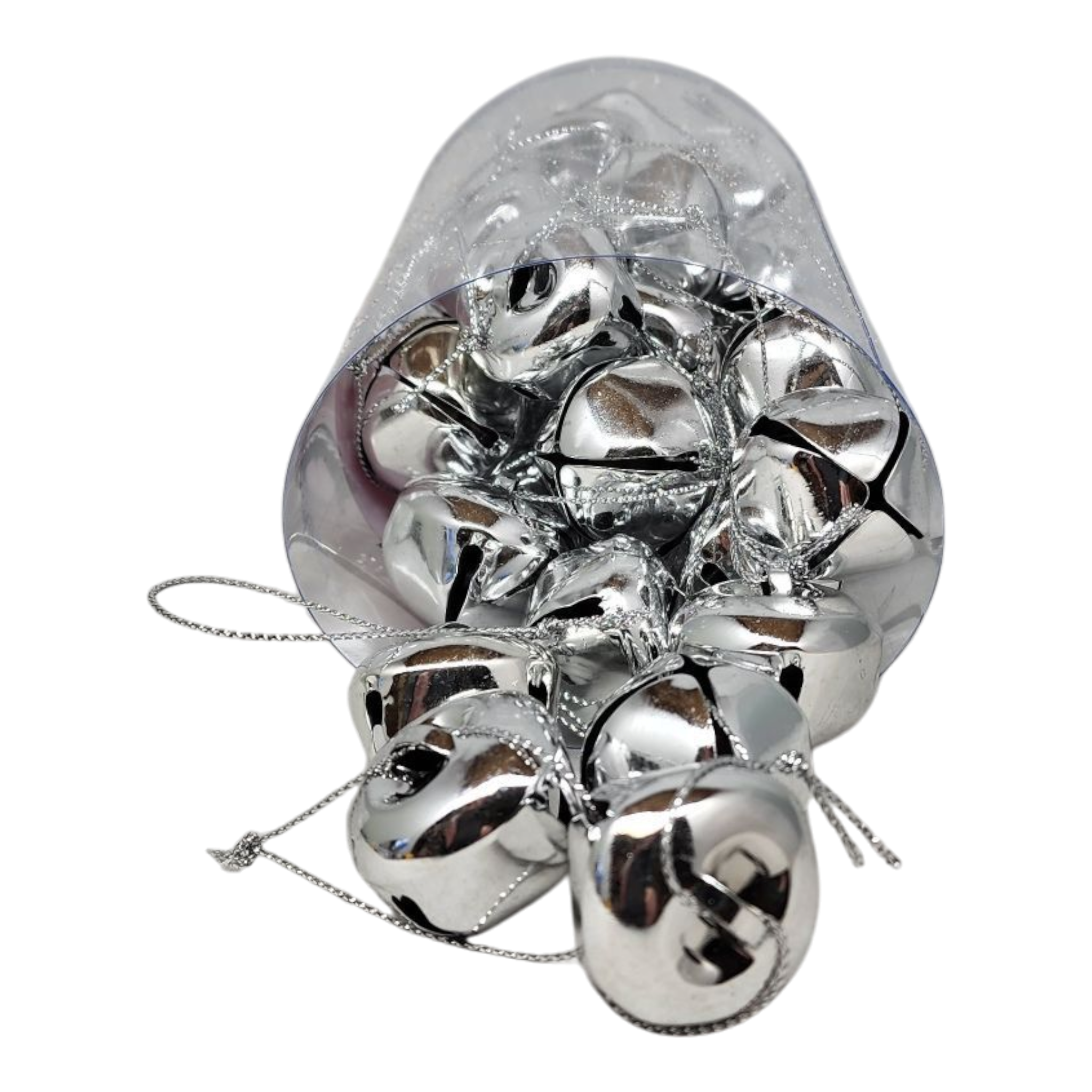 Jingle Bells (30 pack) - 30mm - Silver