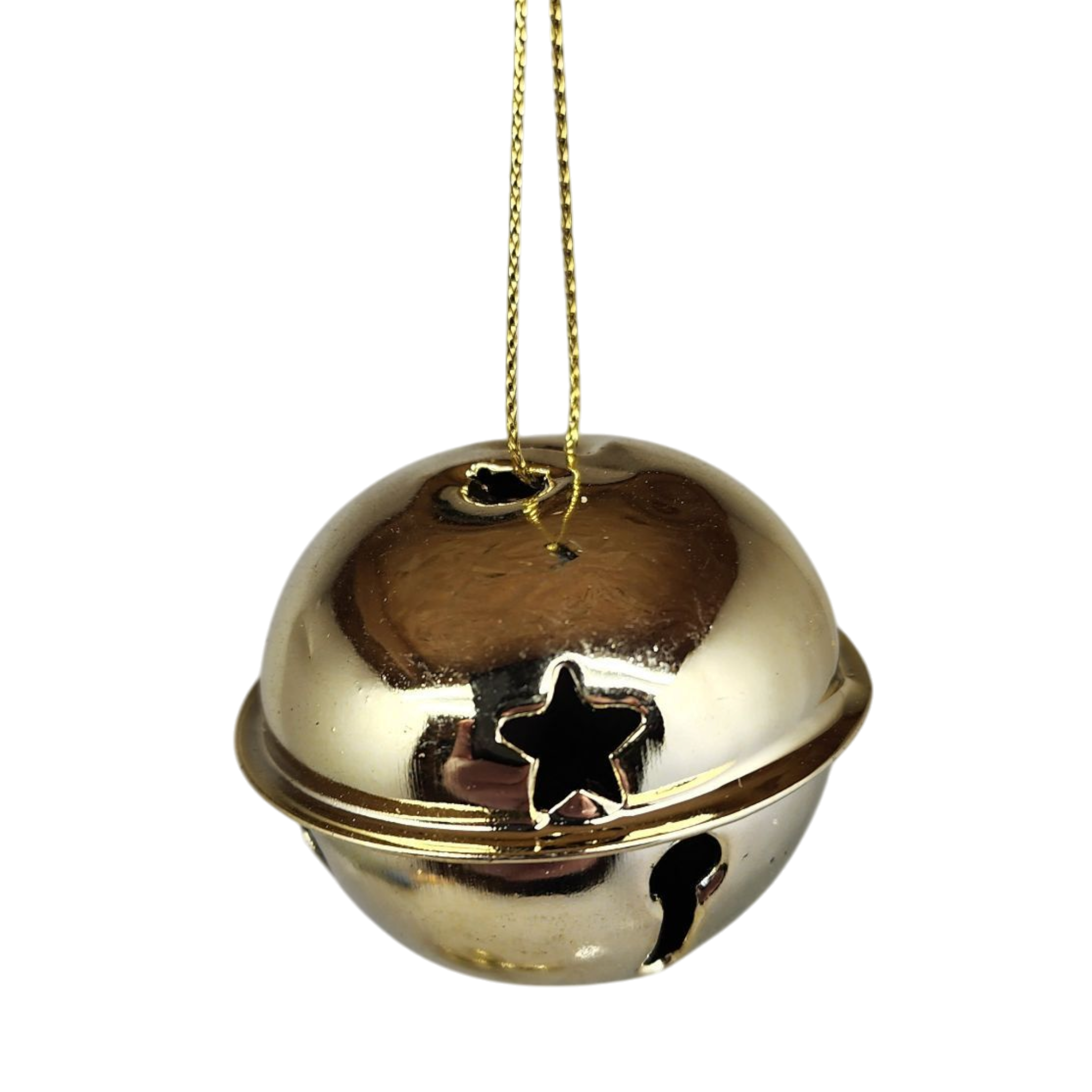 Jingle Bells (8 pack) - 50mm - Gold