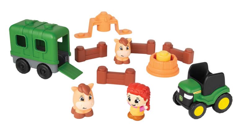 John Deere Stackers Horse Set