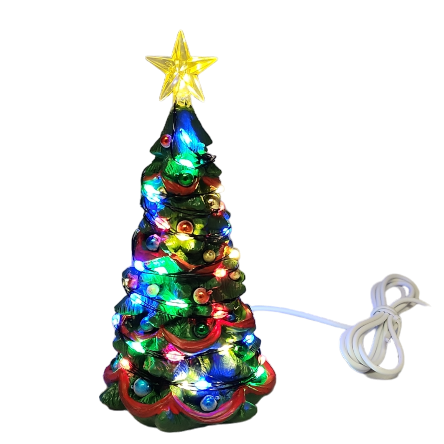Joyful Christmas Tree - Lighted - 5 Inch