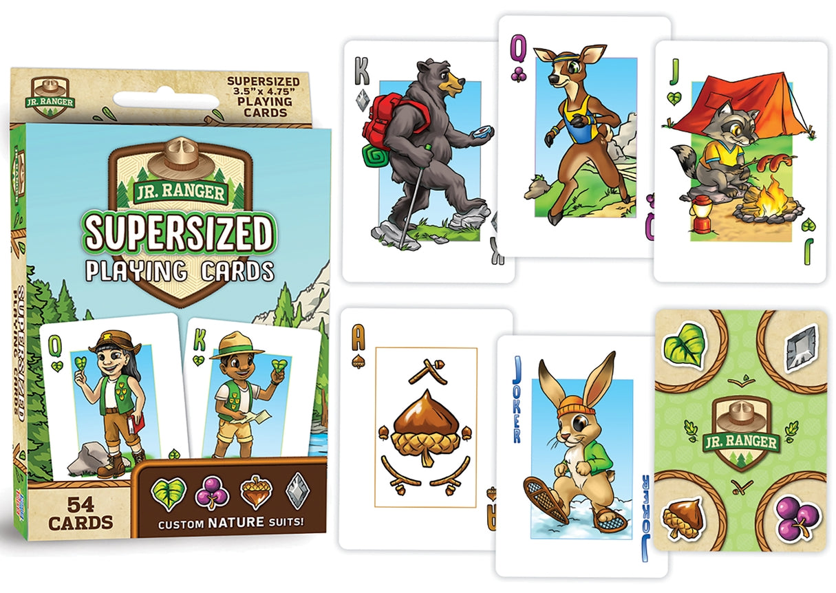 Jr. Ranger Jumbo Playing Cards