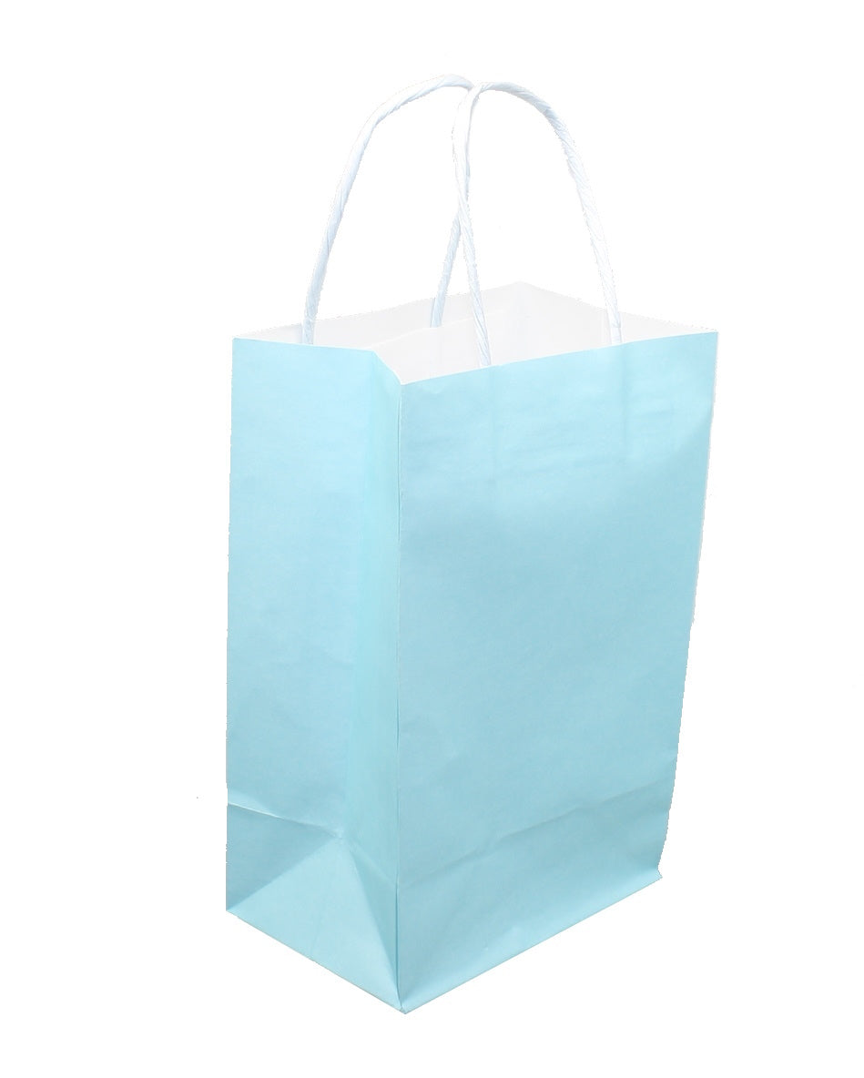 Junior Cub Pale Pastel Kraft Gift Bag Set of 8