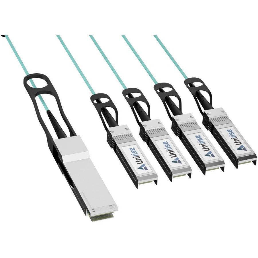 Juniper 40G QSFP+ to 4 SFP+ Active Optical Cable (AOC) Breakout Copper Cable JNP-QSFP-AOCBO-10M-U