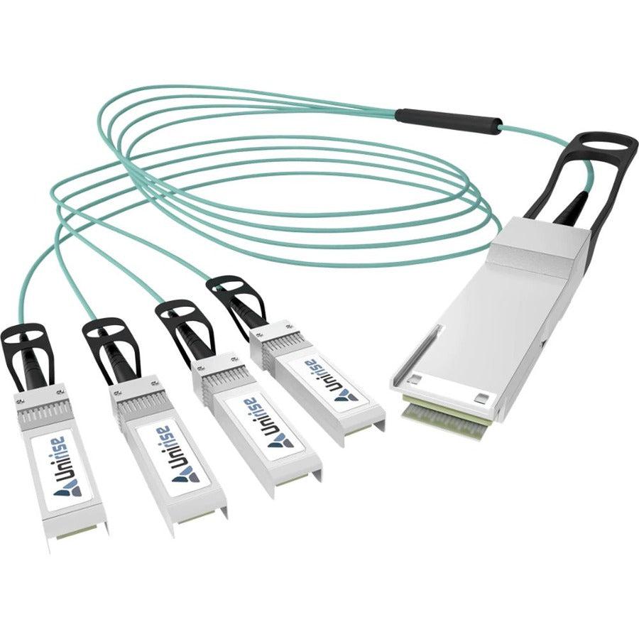 Juniper 40G QSFP+ to 4 SFP+ Active Optical Cable (AOC) Breakout Copper Cable JNP-QSFP-AOCBO-10M-U