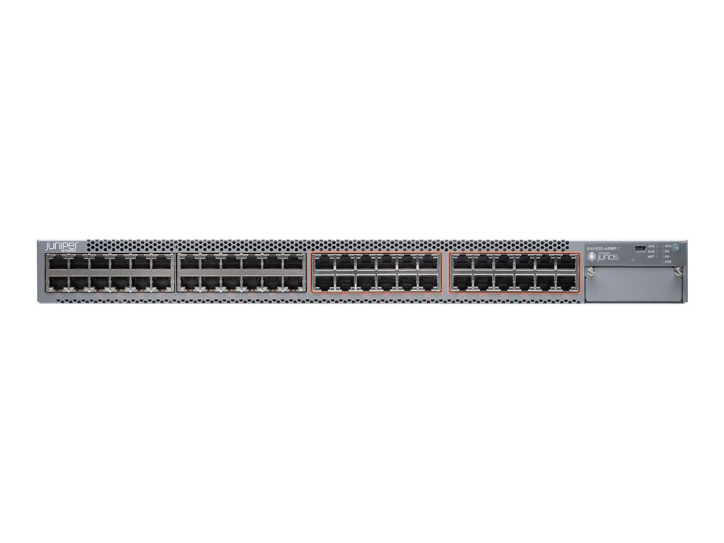 Juniper Networks EX Series EX4300-48MP - Switch - L3 - managed - 24 x 10/100/1000 + 24 x 100/1000/2.5G/5G/10GBase-T