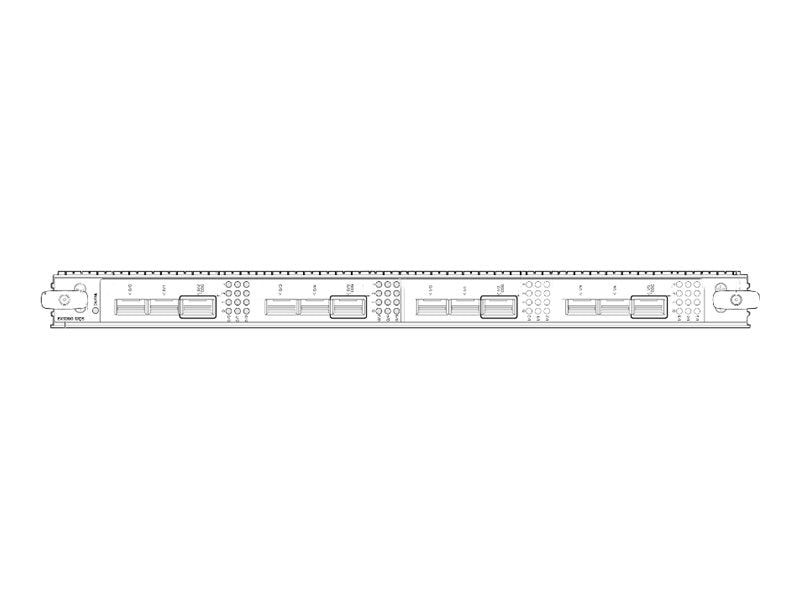 Juniper Networks EX9200-12QS - Expansion module - 100 Gigabit QSFP28 / 40 Gigabit QSFP+ x 12