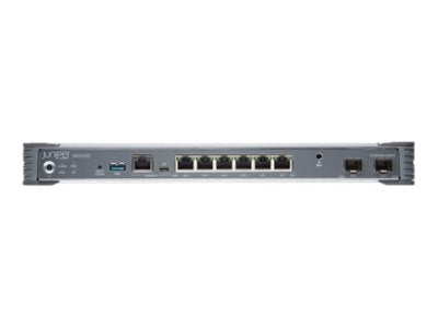 Juniper Networks SRX300 Services Gateway - Security appliance - 8 ports - 1GbE - desktop - TAA Compliant