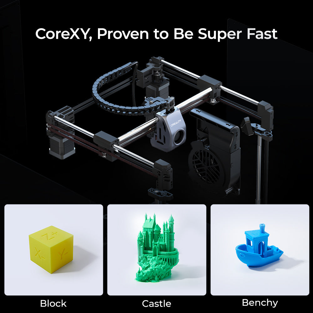 K1C 2025 3D Printer with Multi-Color Filament Management System Creality CFS-C