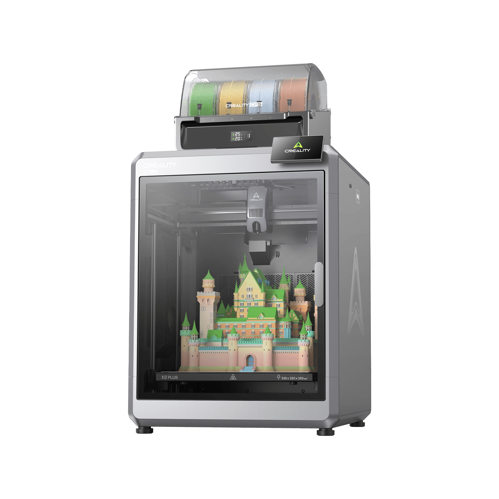 K2 Plus Combo 3D Printer with 16-Color Printing & Continuous Filament System