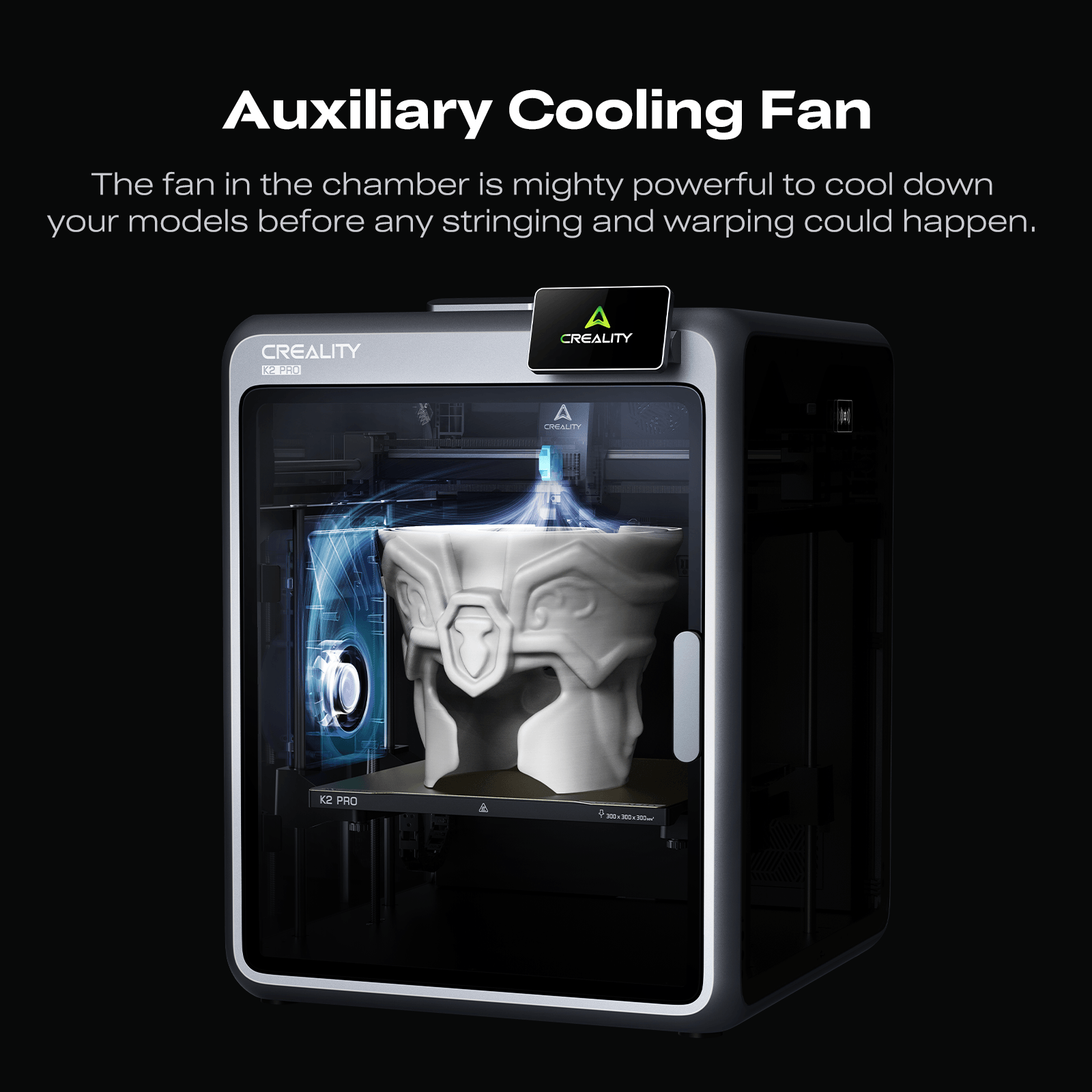 K2 Pro Combo 3D Printer with 16-Color Multi-Material CFS System