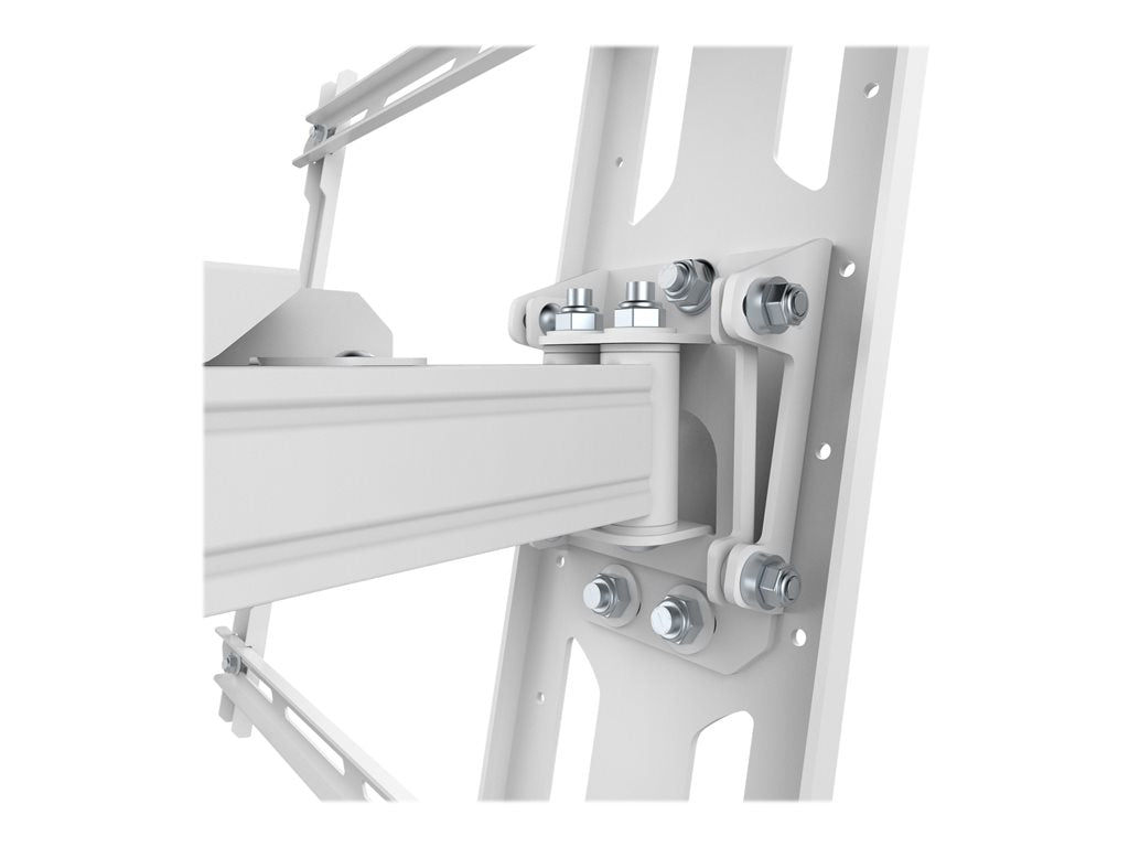 Kanto Full Motion PDX680W - Bracket - full-motion - for TV - solid steel - white - screen size: 39-80" - wall-mountable"