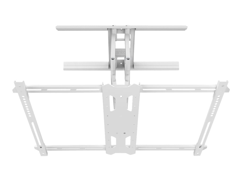 Kanto Full Motion PDX680W - Bracket - full-motion - for TV - solid steel - white - screen size: 39-80" - wall-mountable"
