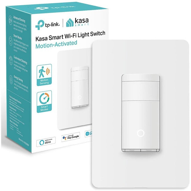 Kasa Smart Wi-Fi Light Switch, Motion-Activated