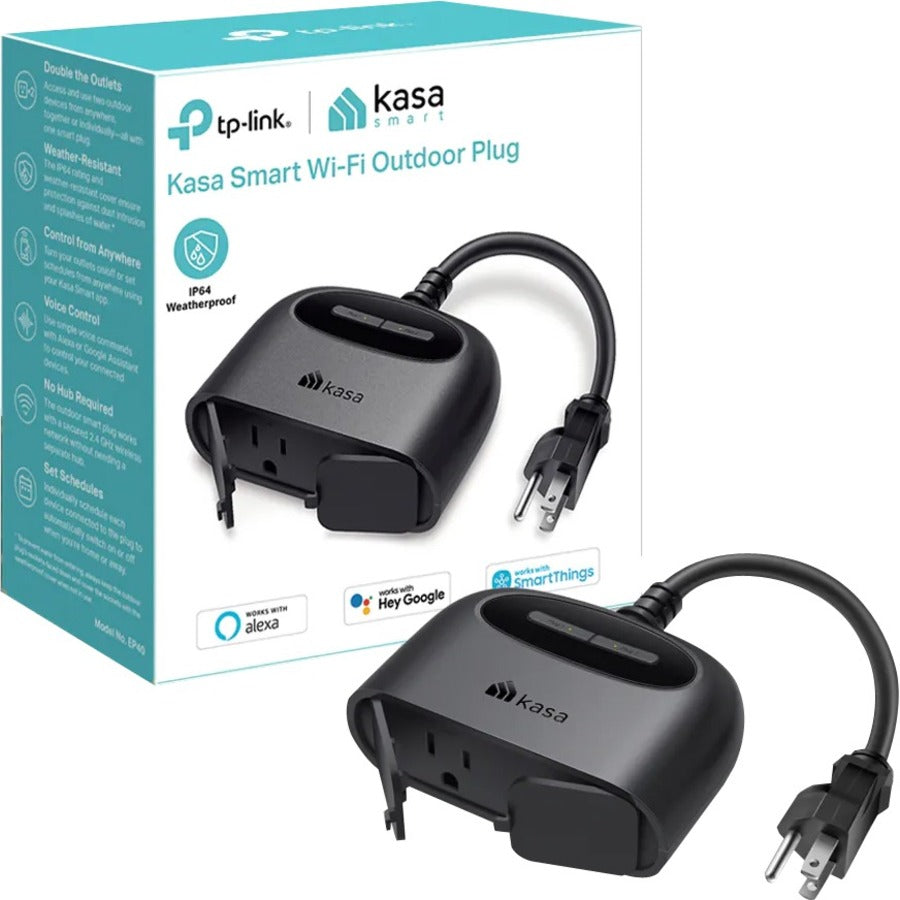 Kasa Smart Wi-Fi Outdoor Plug,