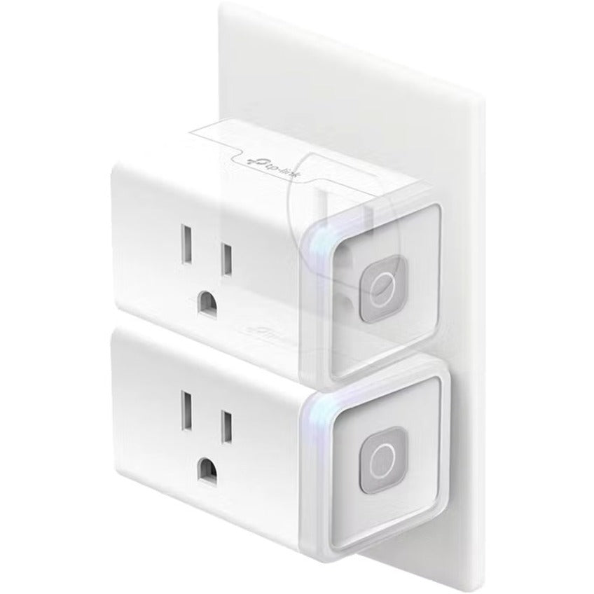 Kasa Smart Wi-Fi Plug Lite - 1 x 3-prong Plug - 120 V AC / 15 A 230 V AC - Alexa Google As