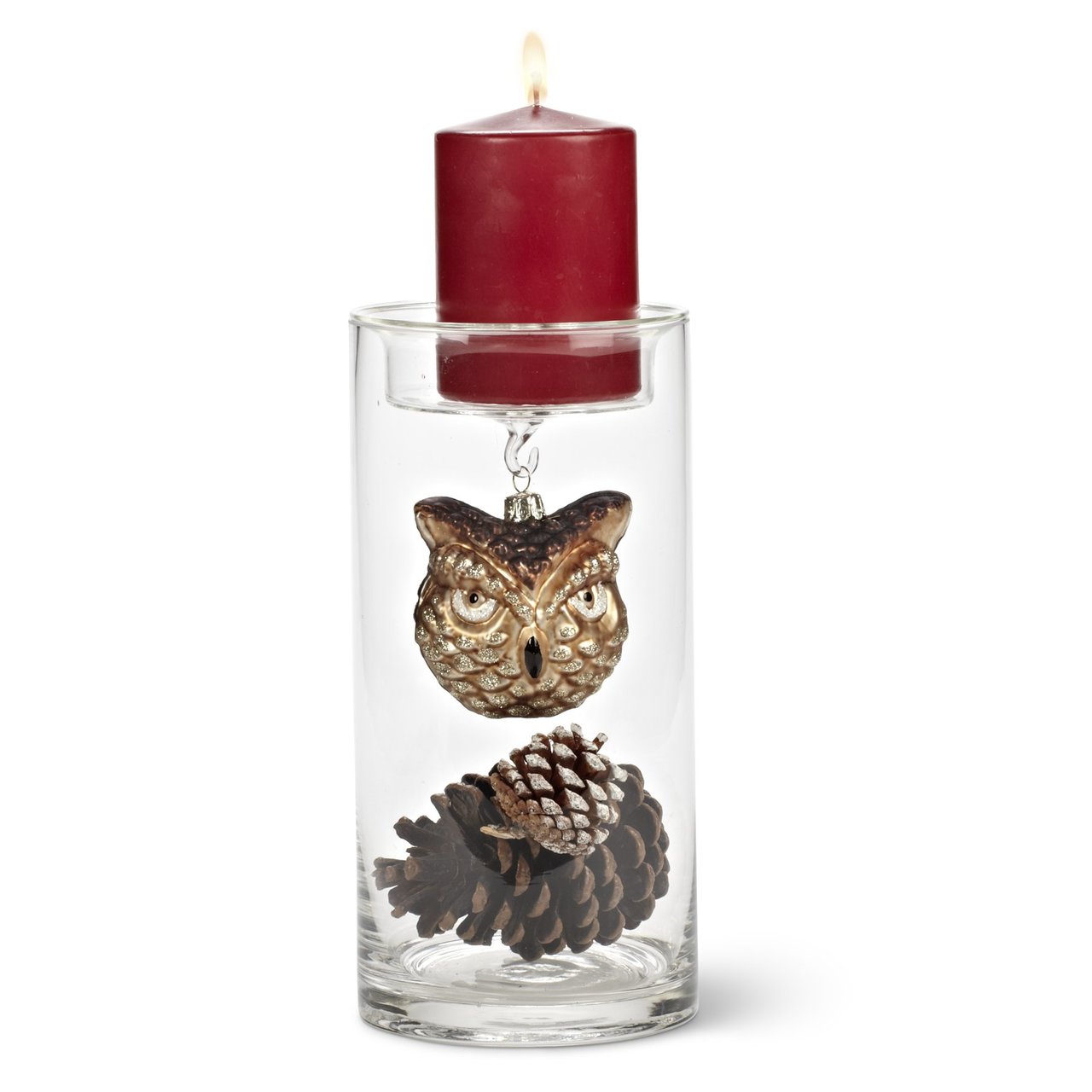 Keepsake Pillar Holder With Hook