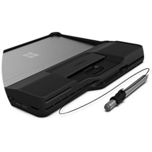 Kensington BlackBelt Rugged Case with Integrated Smart Card Reader (CAC) for Surface Pro 8 K97620WW