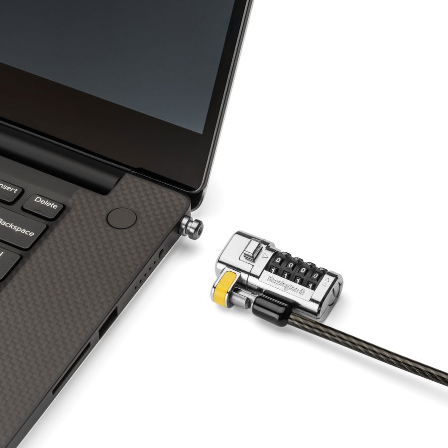 Kensington Clicksafe® 3-In-1 Combination Laptop Lock – Master Coded