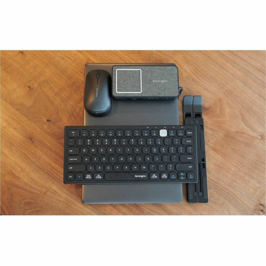 Kensington Collapsible Aluminum Laptop Riser - Up to 16" Screen Support - 11.02 lb Load