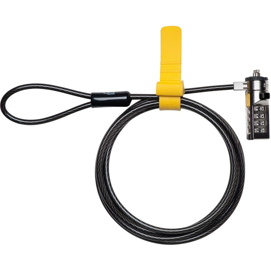 Kensington Combination Laptop Lock - Resettable - 4-wheel - Patented T-bar/Combination