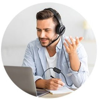 Kensington H1000 USB-C On-Ear Headset - Stereo - USB Type C - Wired - 32 Ohm - 20 Hz - 20
