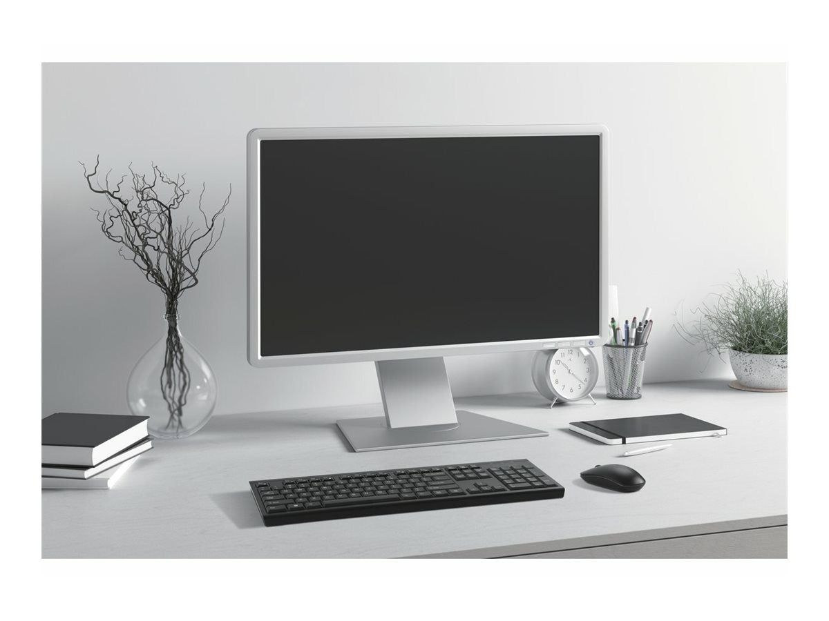 Kensington KB270 EQ - Keyboard - rechargeable, AI keyboard, with copilot key - full size - wireless - 2.4 GHz, Bluetooth