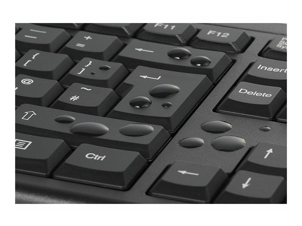 Kensington KM150 EQ - Keyboard and mouse set - 100% - full size - wireless - 2.4 GHz - FSC cardboard K75562NA