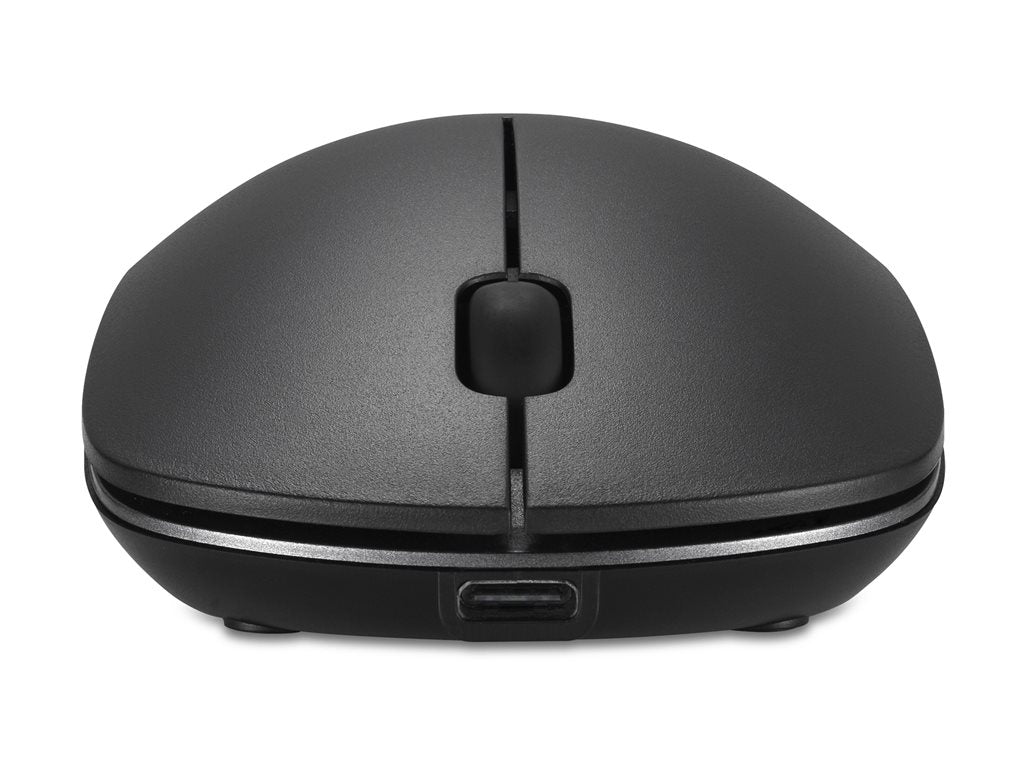 Kensington MY230 EQ - Mouse - rechargeable - right and left-handed - 3 buttons - wireless - 2.4 GHz, Bluetooth 5.0 - USB wireless K75303NA