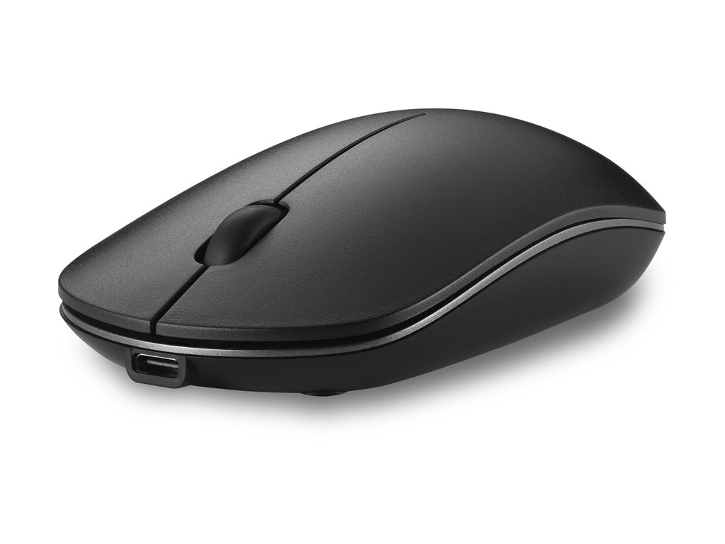 Kensington MY230 EQ - Mouse - rechargeable - right and left-handed - 3 buttons - wireless - 2.4 GHz, Bluetooth 5.0 - USB wireless K75303NA