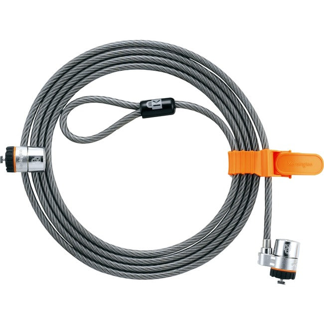 Kensington MicroSaver K64025 Keyed Twin Notebook Cable Lock K64025F