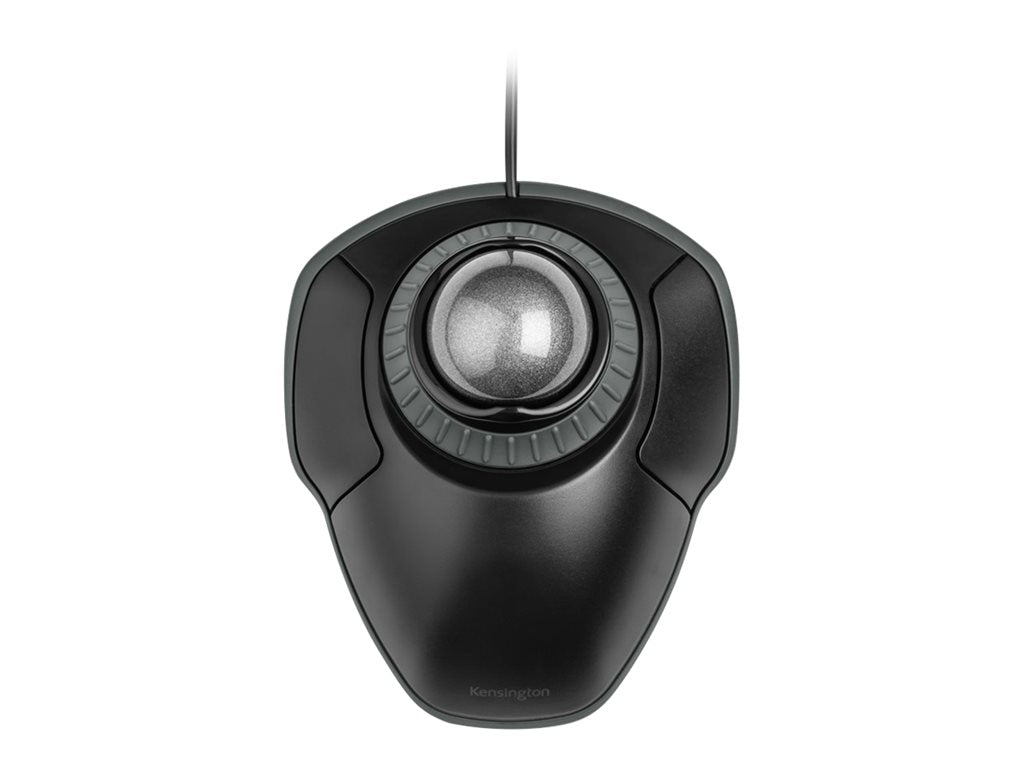 Kensington Orbit with Scroll Ring - Trackball - right and left-handed - optical - wired - USB - space gray