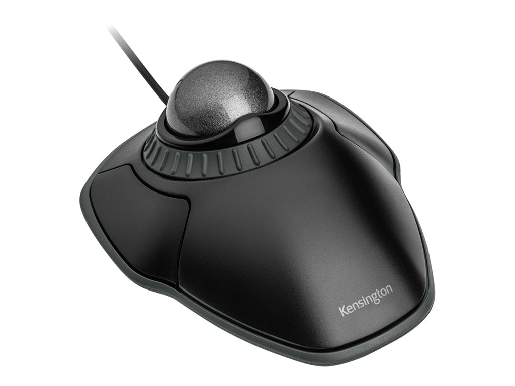 Kensington Orbit with Scroll Ring - Trackball - right and left-handed - optical - wired - USB - space gray