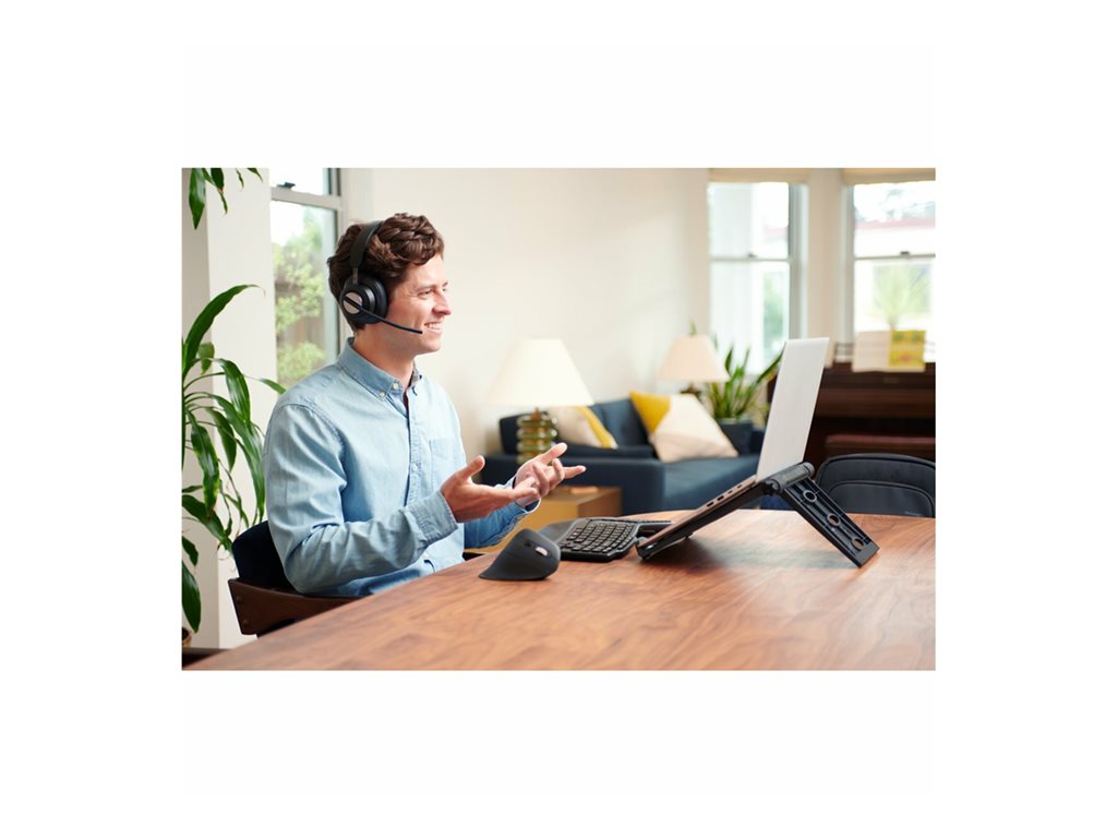 Kensington Pro Fit Ergo KM675 EQ - Keyboard and mouse set - desktop set - compact TKL - wireless - 2.4 GHz, Bluetooth - QWERTY K75492US