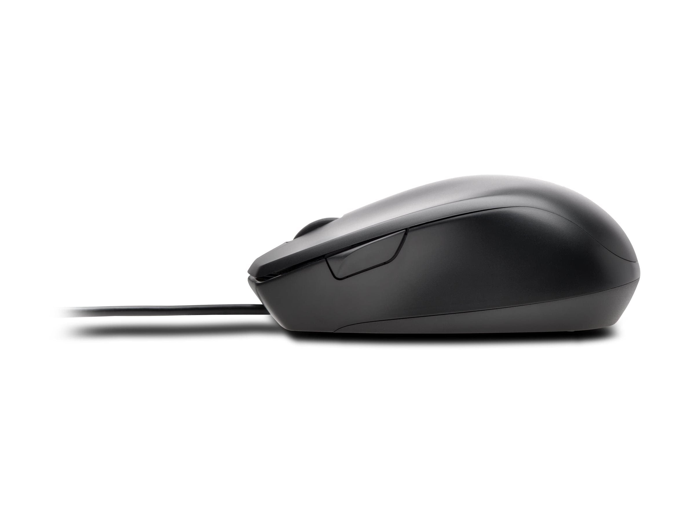 Kensington Pro Fit - Mouse - mid-size - right-handed - optical - 6 buttons - wired - USB - black - sustainable packaging