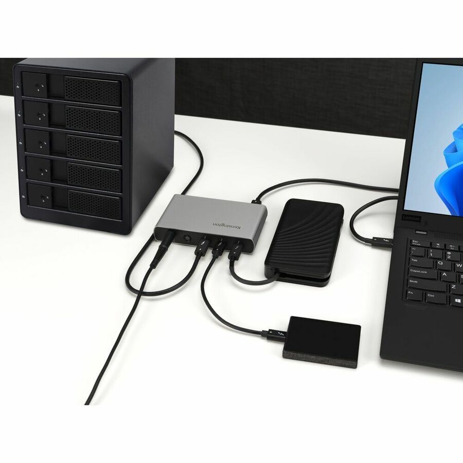 Kensington SD2600T Thunderbolt&trade; 4 Dual 4K Nano Docking Station - 65W PD - Win/Mac -