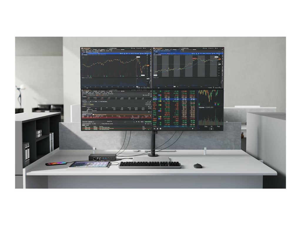 Kensington SD4880P - Docking station - USB-C / USB4 / Thunderbolt 3 / Thunderbolt 4 - 2 x HDMI, 2 x DP - 1GbE, 2.5GbE K34113NA