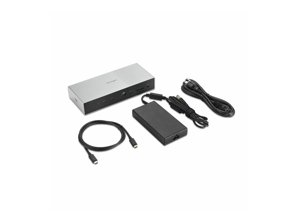 Kensington SD5000T5 - Docking station - Thunderbolt 5 - 3 x Thunderbolt 5 - 1GbE, 2.5GbE K35201NA