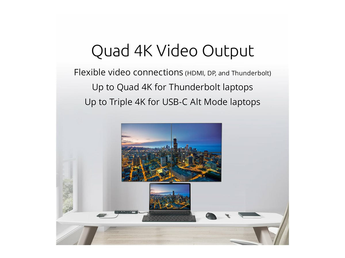 Kensington SD5910T EQ Thunderbolt 4 Quad 4K Dock