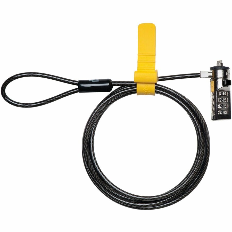 Kensington Serialized Combination Laptop Lock with Preset Code T-Bar - TAA K67819TAA