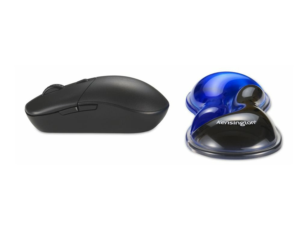 Kensington Slim Duo - Mouse/trackball wrist rest - gel - blue K62439NA