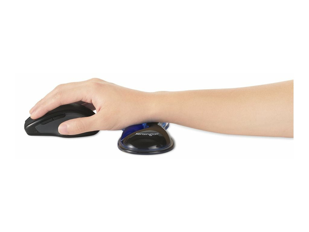 Kensington Slim Duo - Mouse/trackball wrist rest - gel - blue K62439NA